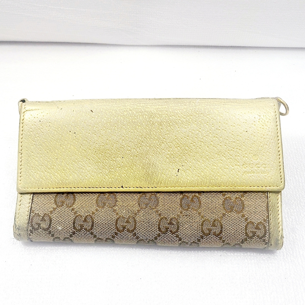 Gucci GG Monogram Wallet On Chain - Picture 2 of 7